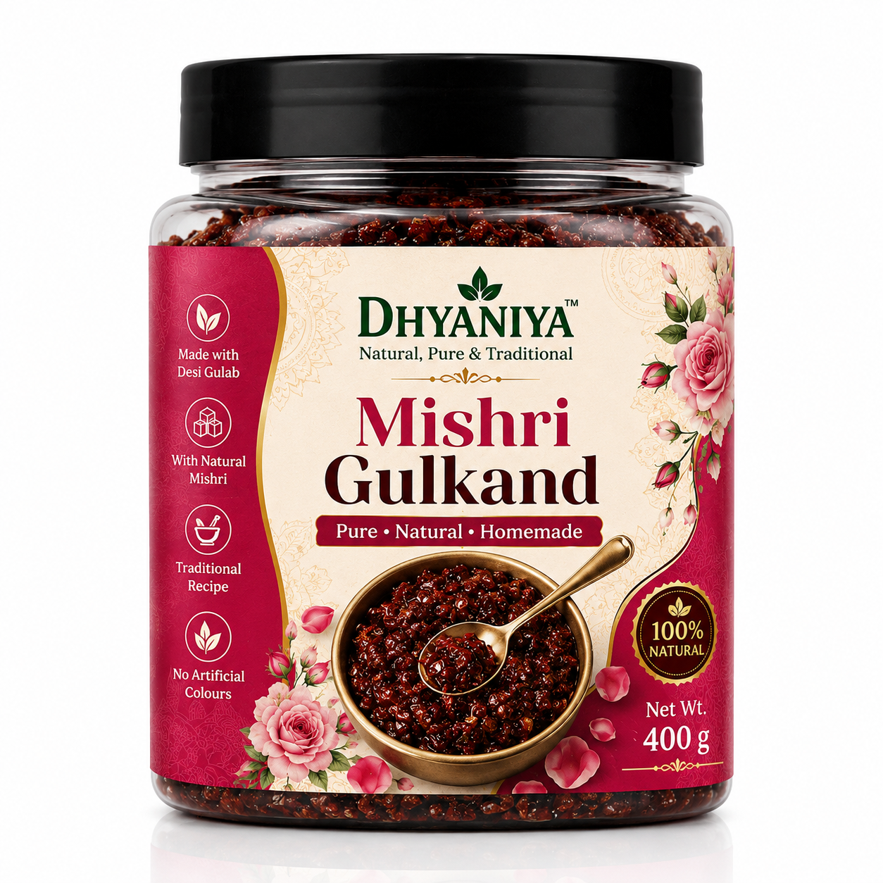DHYANIYA Mishri Gulkand - Image 2