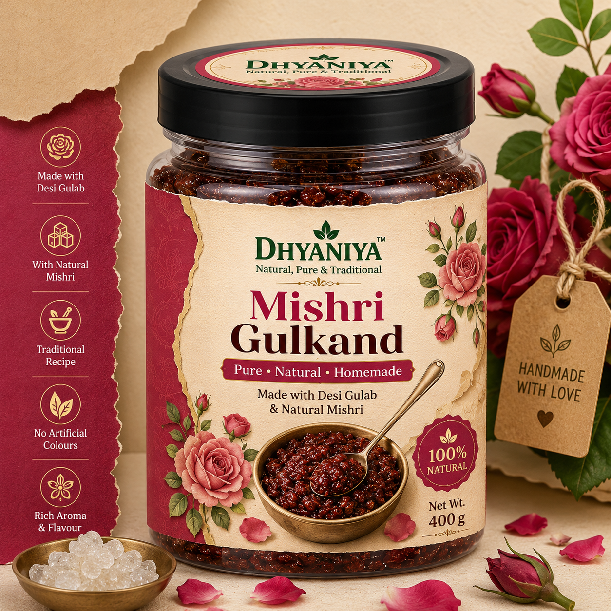 Dhyaniya Mishri Gulkand