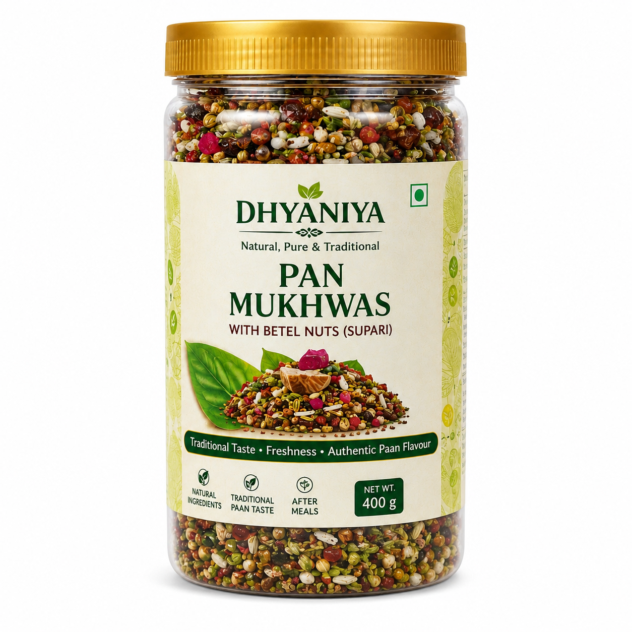 DHYANIYA Pan Mukhwas With Betel Nuts (Supari)