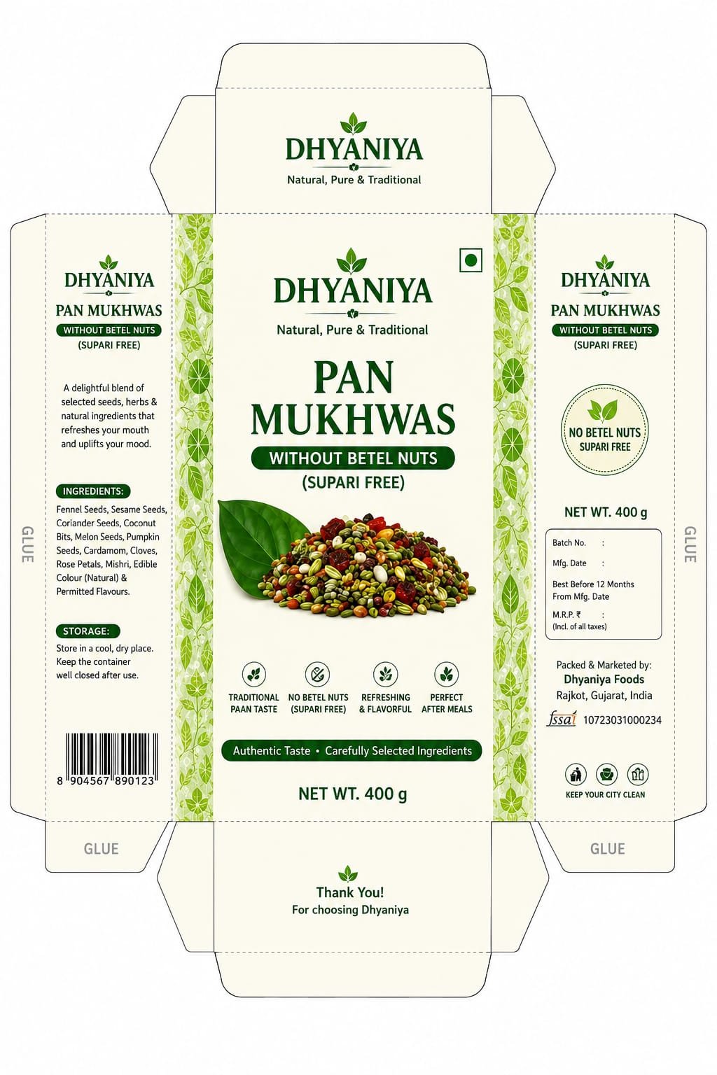 DHYANIYA Pan Mukhwas Without Betel Nuts (Supari Free) - Image 5